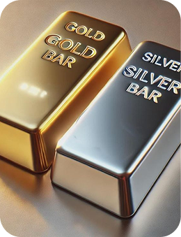 Gold and Silver Bars Asset