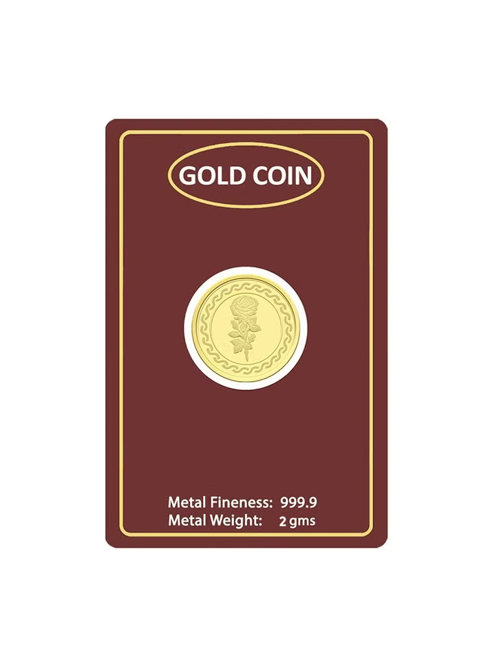 2g Pure Gold Coin 999.9