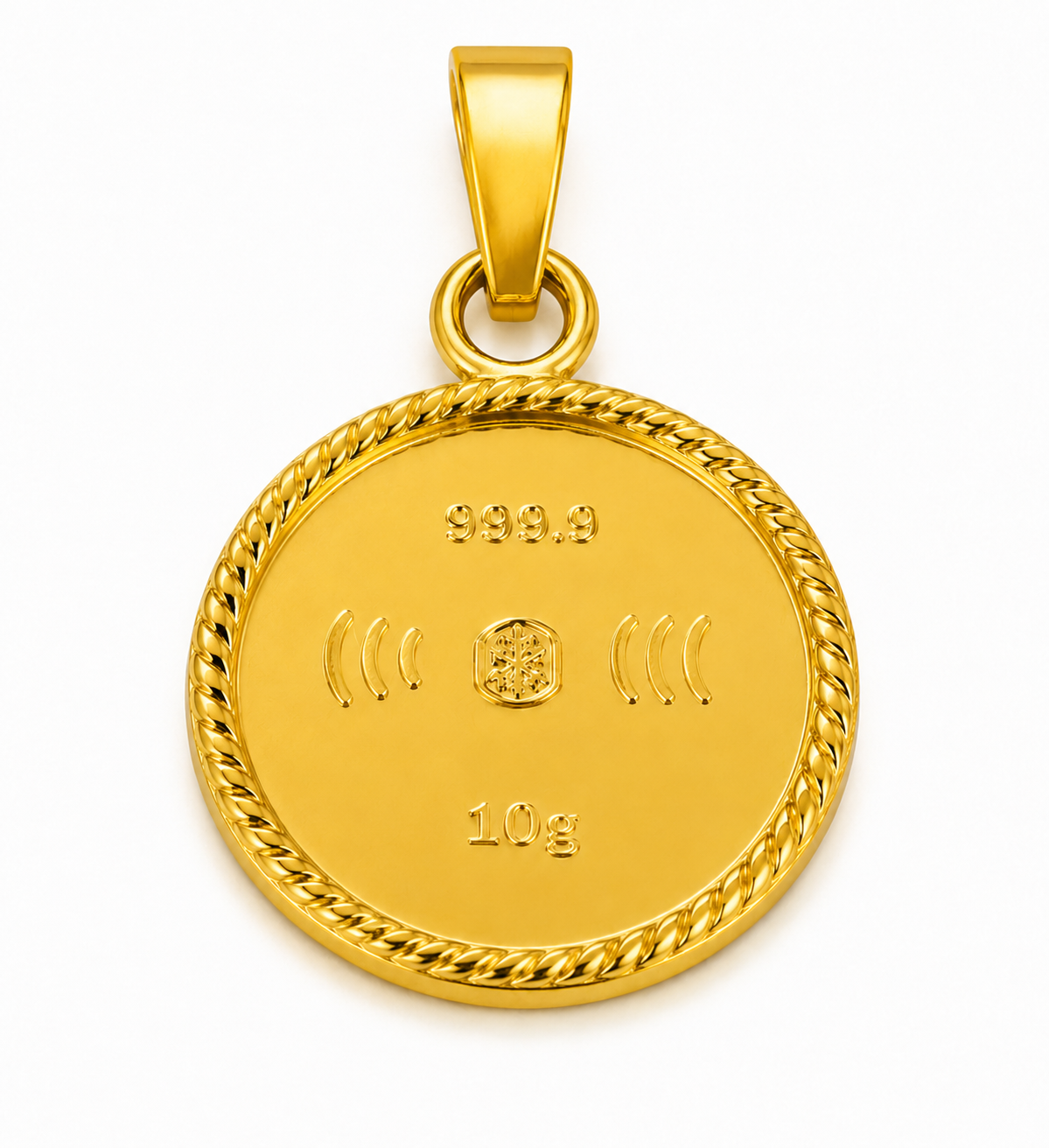 10g Gold Pendant 999.9 Pure Gold