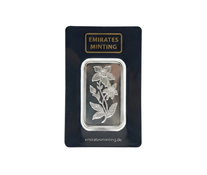 Emirates Minting 100g Fine Silver Bar