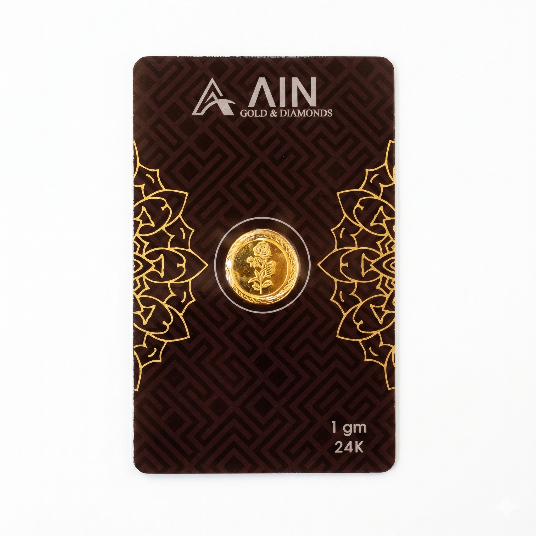 1G AinGold Gold Coin 999.9