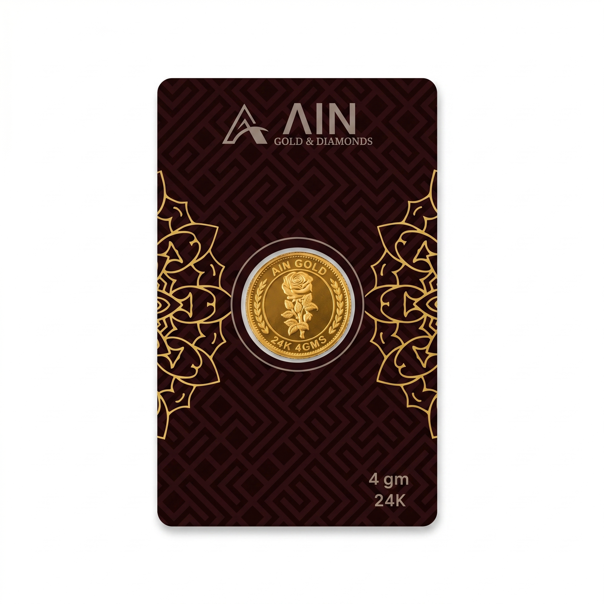 4G AinGold Gold Coin 999.9